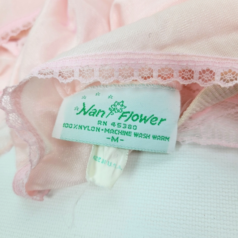 Nan Flower Vintage Made in USA Sz Medium - Picture 13 of 13
